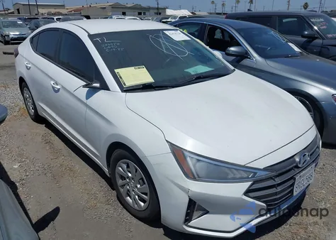 2019 Hyundai Elantra Se z USA, uszkodzony, nr VIN 5NPD74LF4KH449143